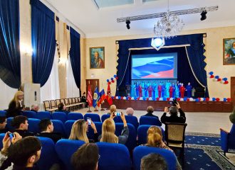 Астраханские патриоты КИМРТ провели большой праздничный концерт, посвящённый дню защитника Отечества